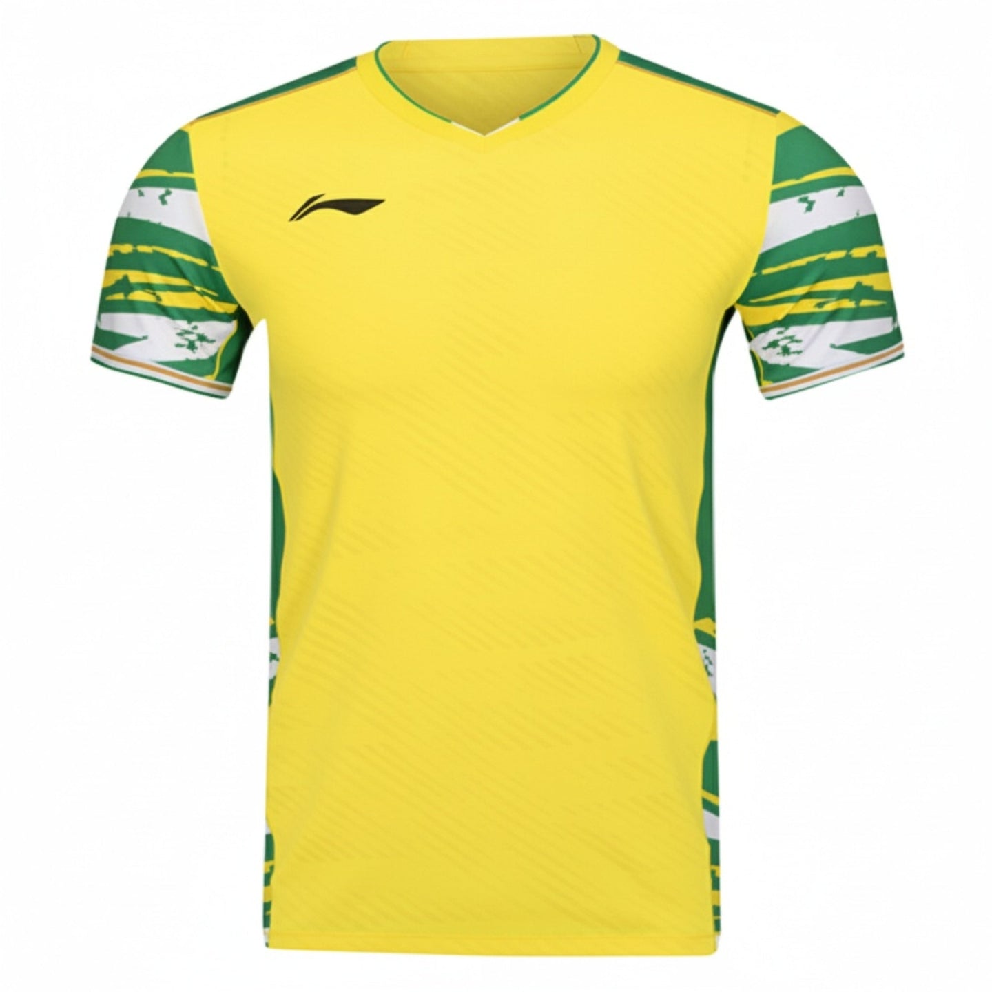 Li-Ning Badminton T-shirt - Li-Ning Top Play Yellow Unisex - SportYouUp Europe