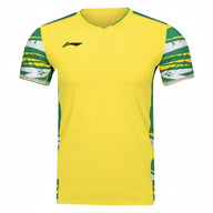 Li-Ning Badminton T-shirt - Li-Ning Top Play Yellow Unisex - SportYouUp Europe