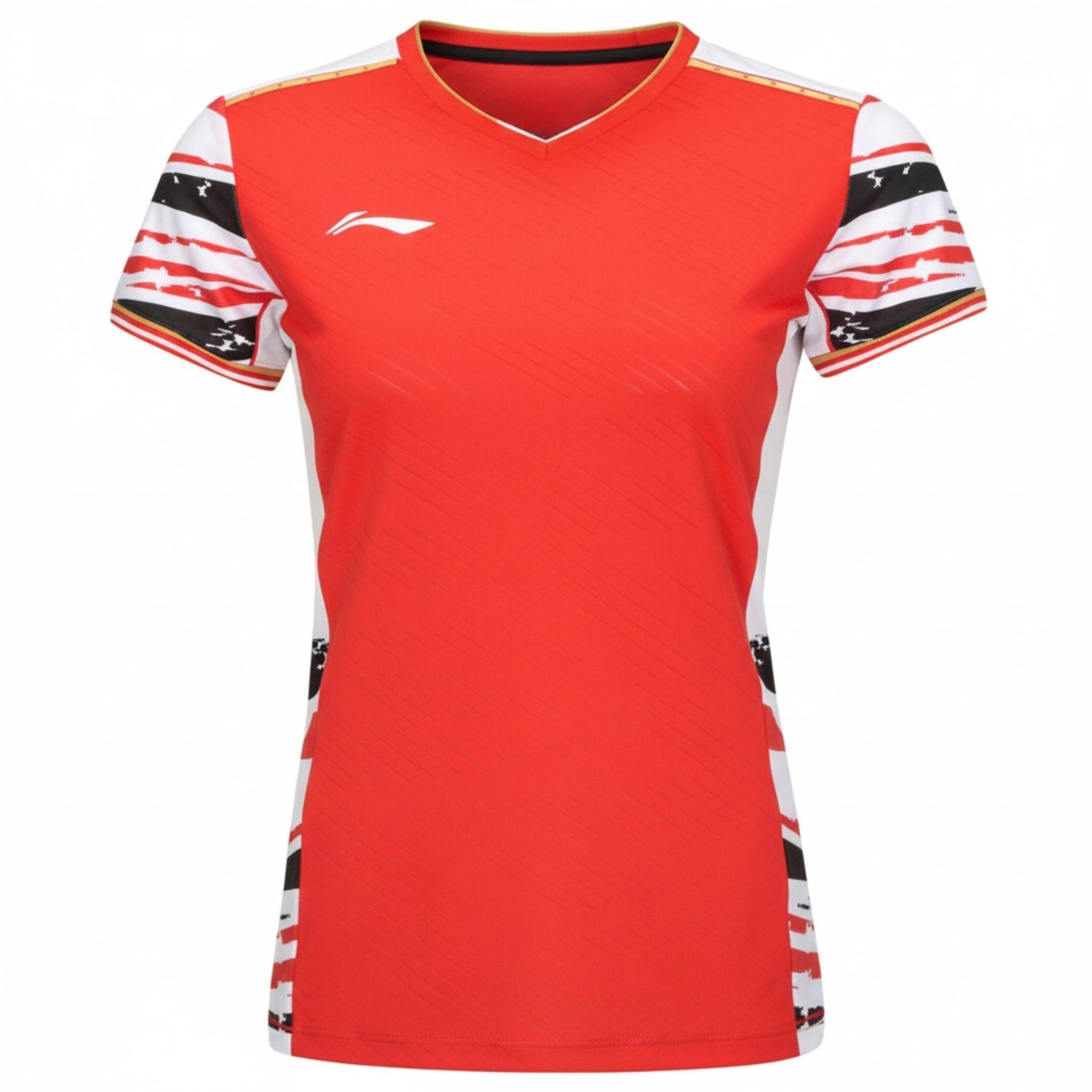 Badminton T-shirt Women - Li-Ning Top Play Red Women - SportYouUp Europe