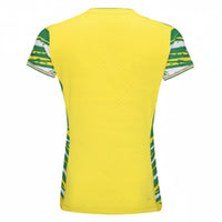Badminton T-shirt Women - Li-Ning Top Play Yellow Women - SportYouUp Europe