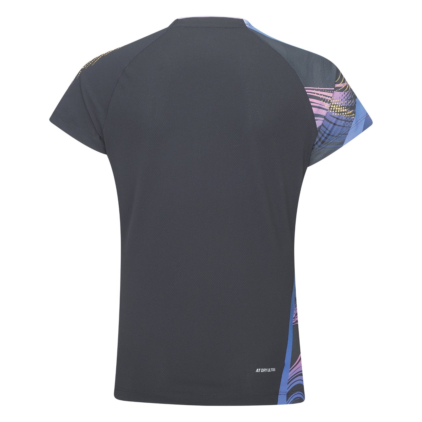 Li-Ning Badminton T-Shirt - Li-Ning Side Effect Black Women - SportYouUp Danmark