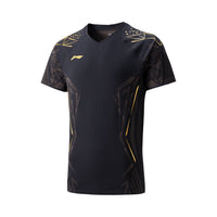 Li-Ning Badminton T-shirt - Li-Ning International New Black Unisex - SportYouUp Europe