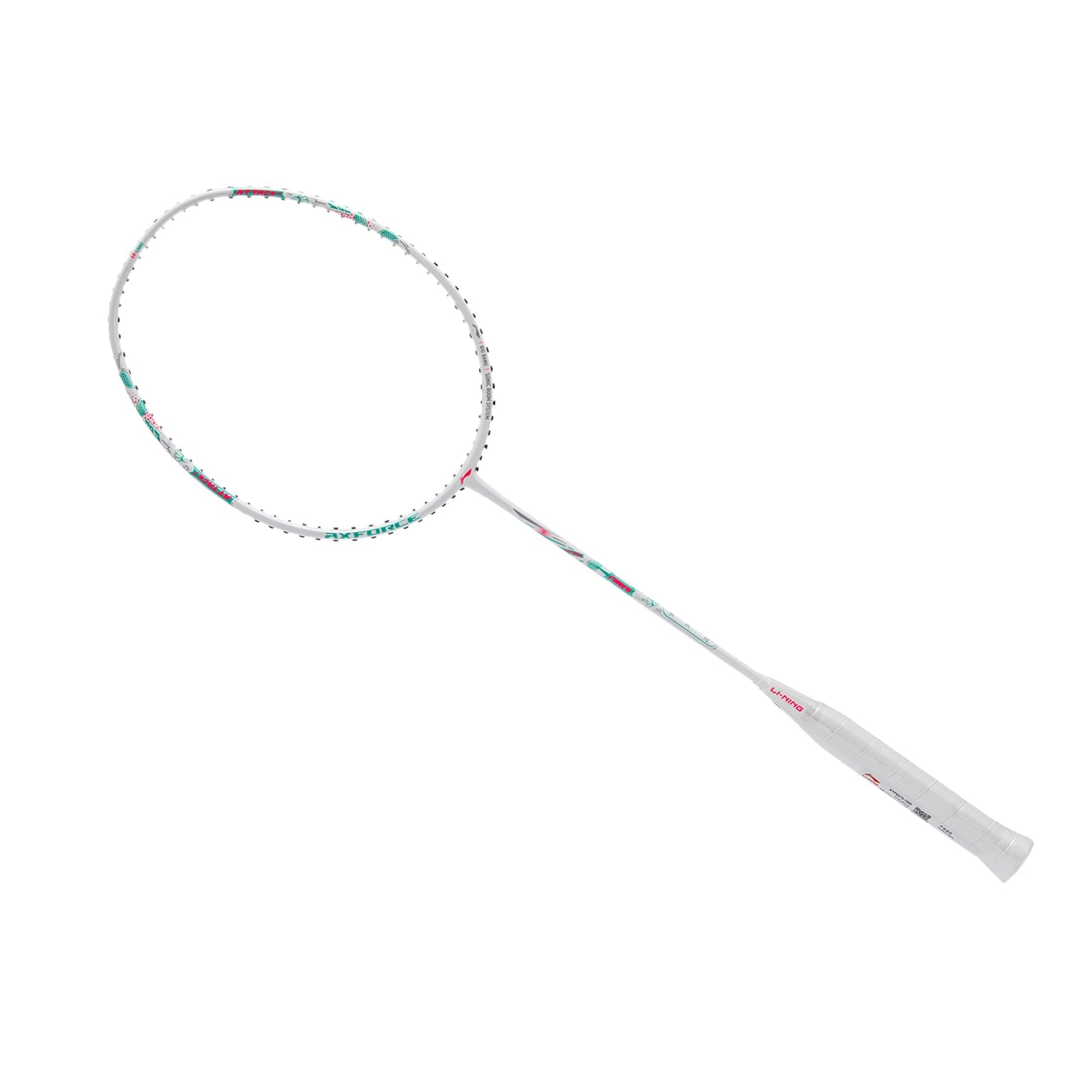 Li-Ning Badminton Racket - Li-Ning AXForce Big Bang White - SportYouUp Europe