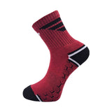 Badminton Socks - Flypower Raptor 3 Maroon Sock - SportYouUp Europe