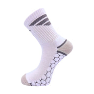Badminton Socks - Flypower Raptor 3 White Sock - SportYouUp Europe