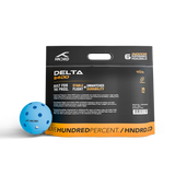 Pickleball balls - Hundred Delta S400 6-pack - SportYouUp Europe