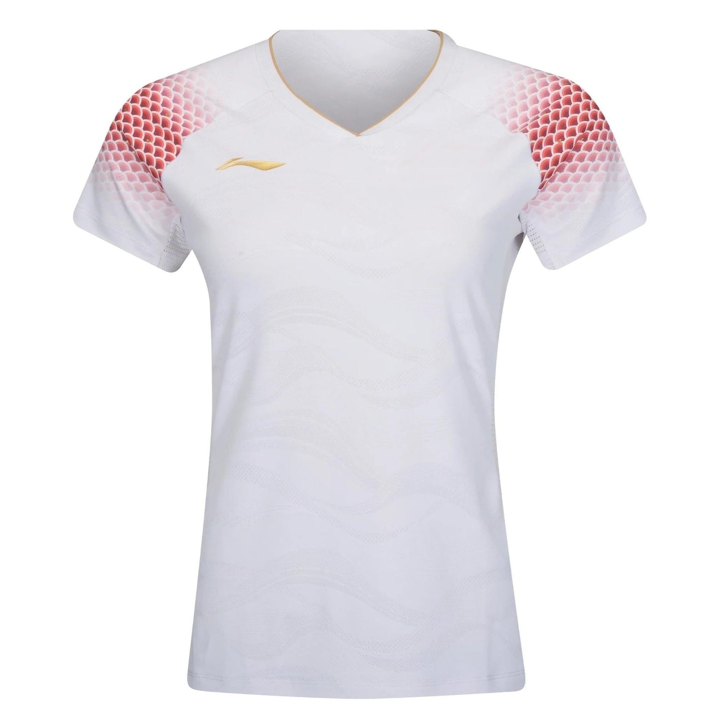 Li-Ning Badminton T-Shirt - Li-Ning Point Pro White Women - SportYouUp Danmark