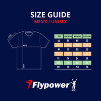 Flypower Badminton T-shirt - Flypower RINJANI 10 White Unisex - SportYouUp Europe