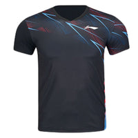 Li-Ning Badminton T-shirt - Li-Ning Champion Black Unisex - SportYouUp Europe