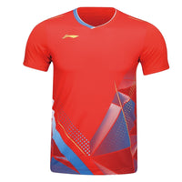 Li-Ning Badminton T-shirt - Li-Ning Strong Game Red Unisex - SportYouUp Europe