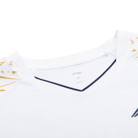 Li-Ning Badminton T-shirt - Li-Ning Play Cool White Unisex - SportYouUp Europe