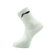 Badminton Socks - Li-Ning Top Sock White - SportYouUp Europe