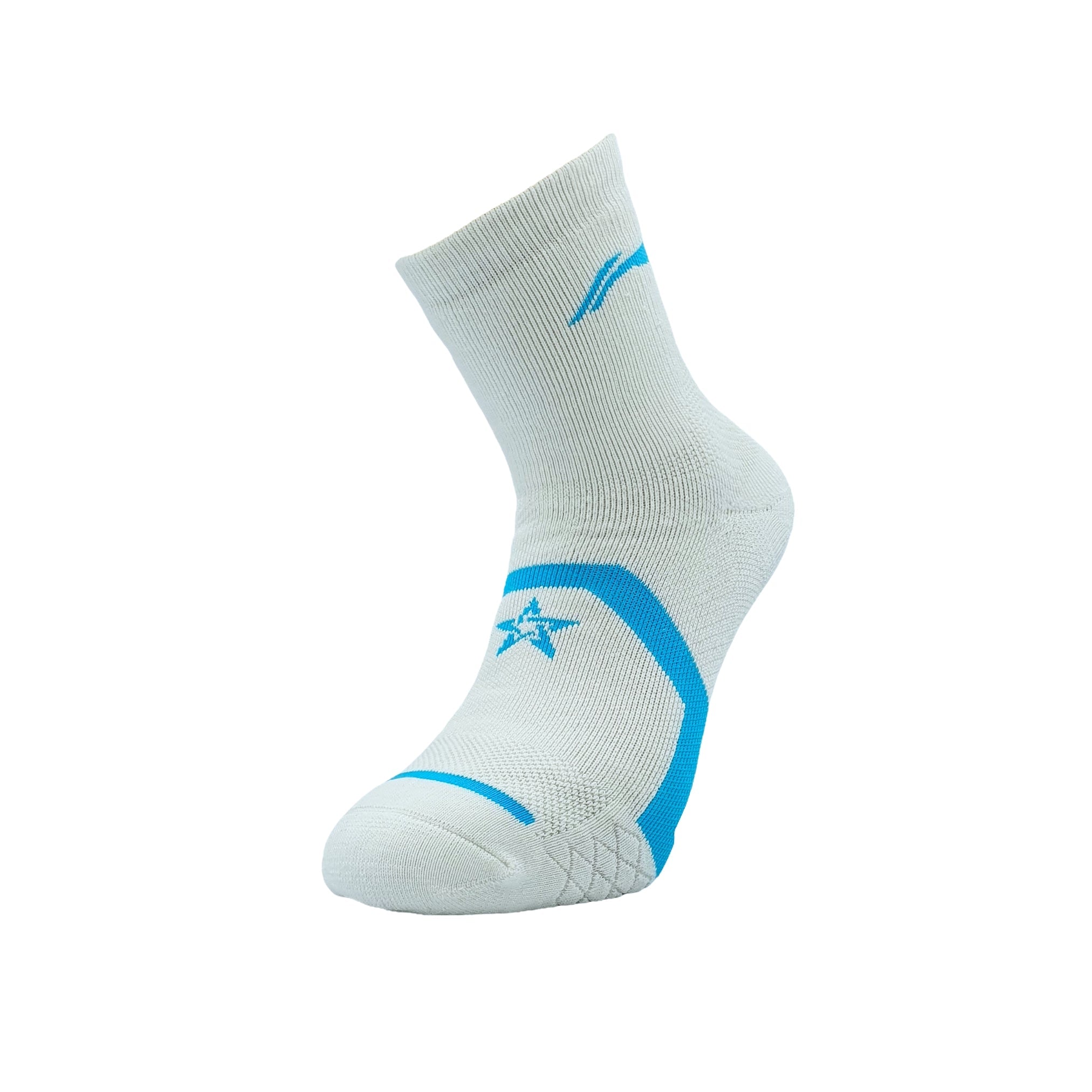 Badminton Socks - Li-Ning Top Sock Iceblue - SportYouUp Europe