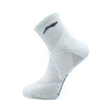 Badminton Socks - Li-Ning White Cordura Sock - SportYouUp Europe