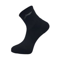 Badminton Socks - Li-Ning Black Cordura Sock - SportYouUp Europe