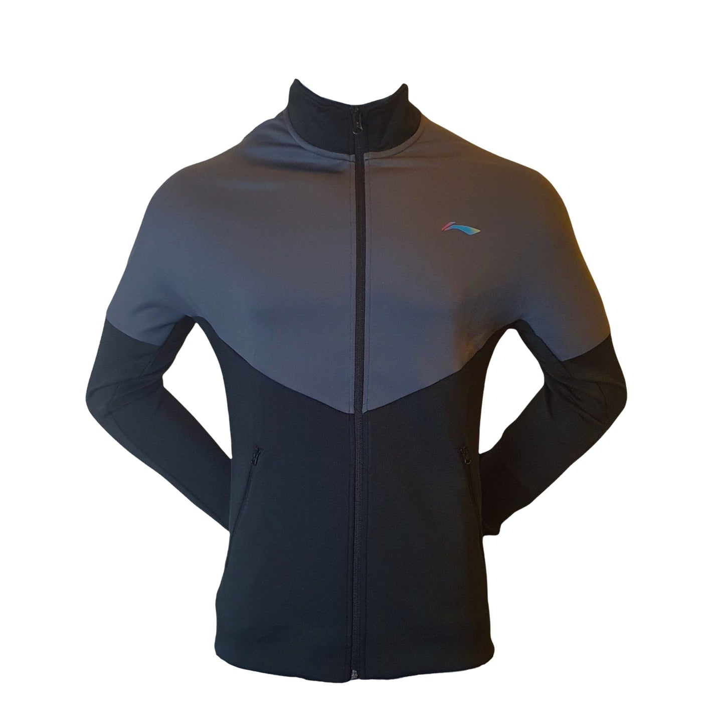 Li-Ning Badminton Tracksuit - Li-Ning Club Silver Jacket Unisex - SportYouUp Europe