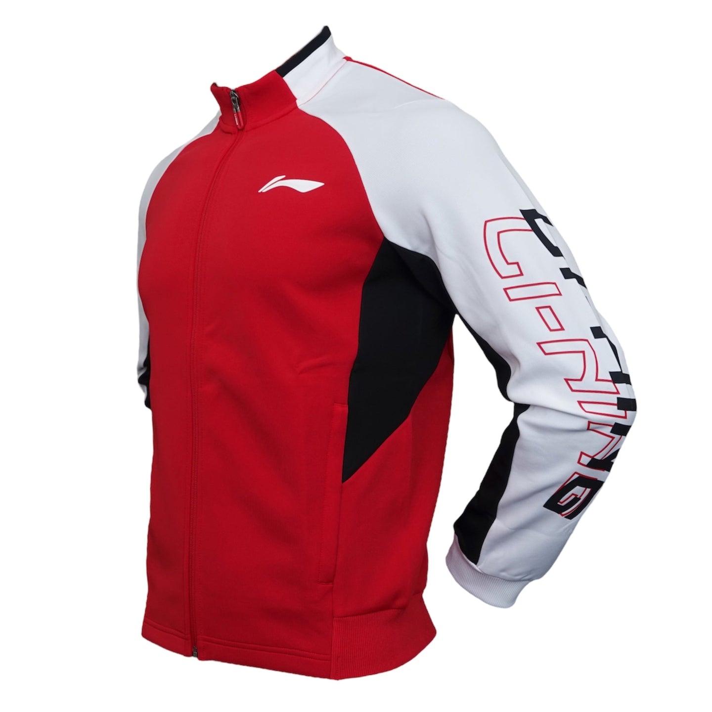 Li-Ning Badminton Tracksuit - Li-Ning Victory Red Unisex - SportYouUp Europe