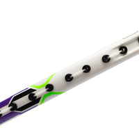 Li-Ning Badminton Racket - Li-Ning Halbertec Motor White - SportYouUp Europe