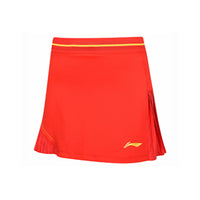 Li-Ning Badminton Skirts - Li-Ning Skirt Aside Red - SportYouUp Europe