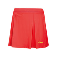 Li-Ning Badminton Skirts - Li-Ning Skirt International New Red - SportYouUp Europe
